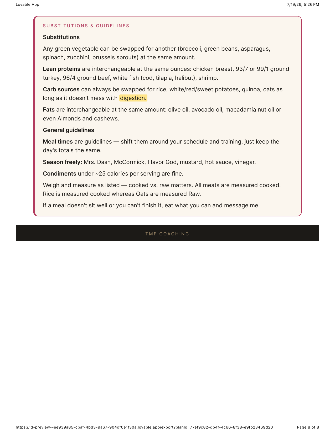 Branded substitutions and guidelines